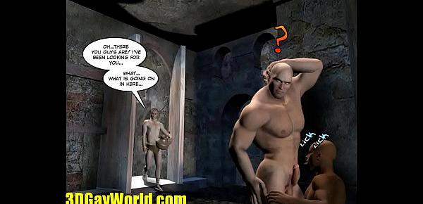  Ancient Roman Cum Swapping Orgy 3D Cartoon Animated Comic BDSM Gangbang Bukkake